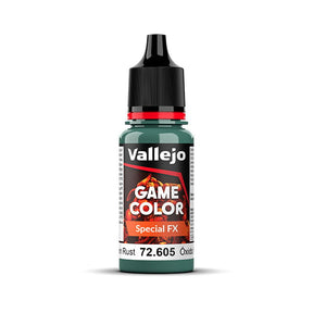 Vallejo Hobby Paint Vallejo Game Color Special FX: Green Rust (72.605) - New Formula