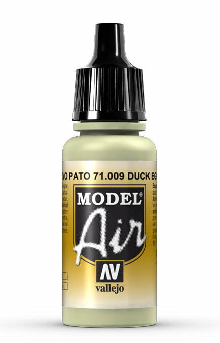 Vallejo Paint - Acrylic Vallejo 71.009 Eau de Nil (DE Green) Model Air 17ml Bottle