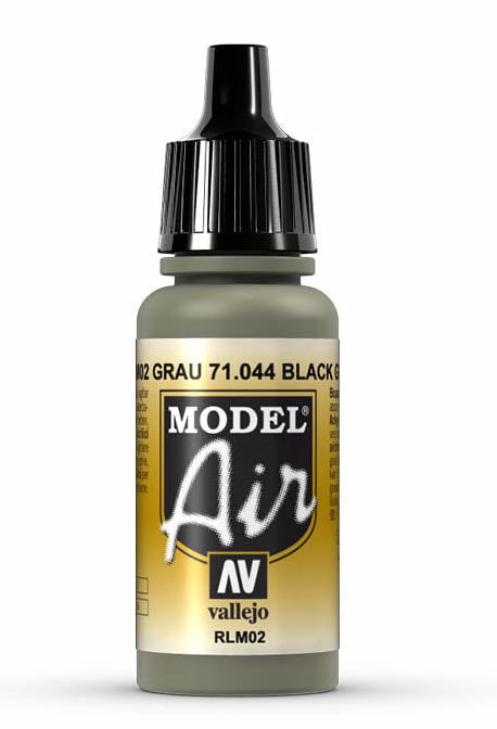 Vallejo Paint - Acrylic Vallejo 71.044 Grey RLM02 Model Air 17ml Bottle