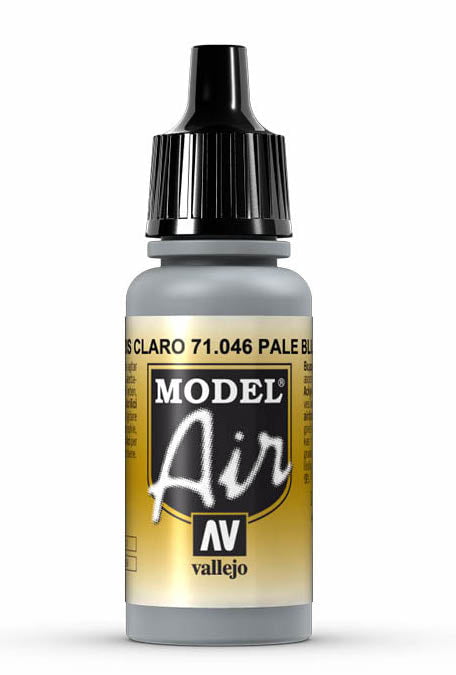 Vallejo Paint - Acrylic Vallejo 71.046 Pale Blue Grey Model Air 17ml Bottle