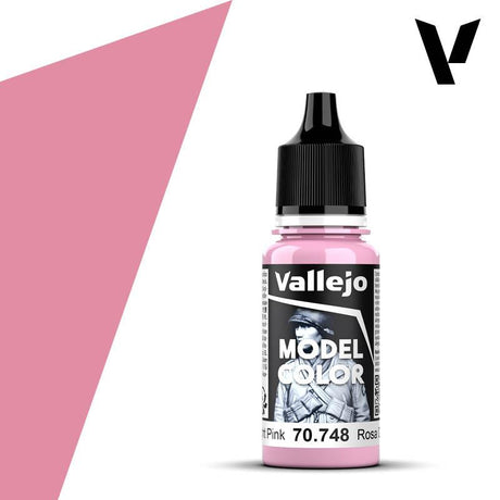Vallejo Paint Vallejo 70748 Model Color 042 Light Pink Acrylic Paint 18ml
