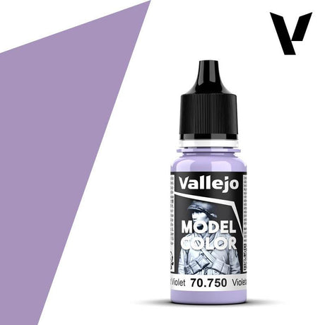 Vallejo Paint Vallejo 70750 Model Color 050 Light Purple Acrylic Paint 18ml