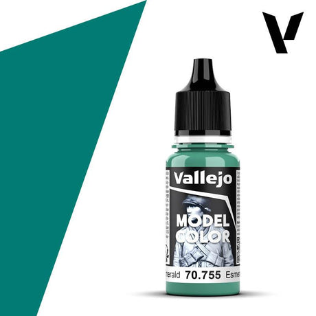 Vallejo Paint Vallejo 70755 Model Color 074 Light Emerald Acrylic Paint 18ml