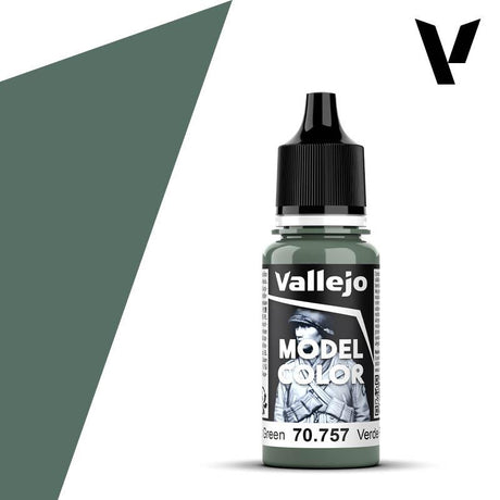 Vallejo Paint Vallejo 70757 Model Color 081 Pacific Green Acrylic Paint 18ml