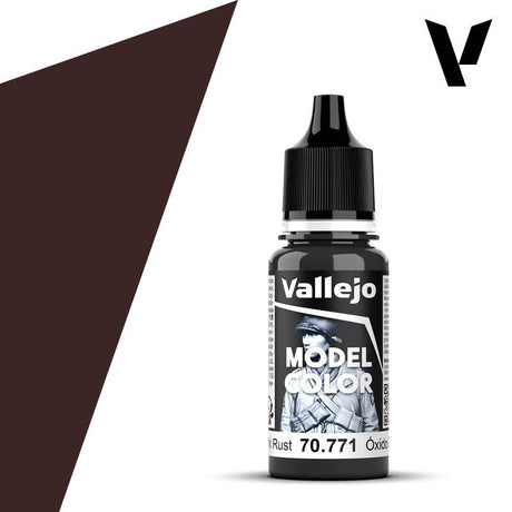 Vallejo Paint Vallejo 70771 Model Color 156 Dark Rust Acrylic Paint 18ml