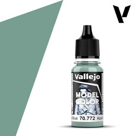 Vallejo Paint Vallejo 70772 Model Color 171 Medium Gray Blue Paint 18ml