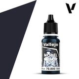 Vallejo Paint Vallejo 70800 Model Color 204 Gunmetal Blue Acrylic Paint 18ml