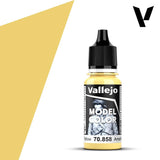 Vallejo Paint Vallejo 70858 Model Color 023 Ice Yellow Acrylic Paint 18ml