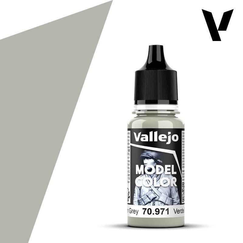 Vallejo Paint Vallejo 70971 Model Color 167 Light Green Gray Acrylic Paint 18ml