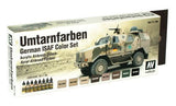 Vallejo PAINTS Vallejo Acrylic 17ml Bottle German ISAF Model Air Paint Set (8 Colors)