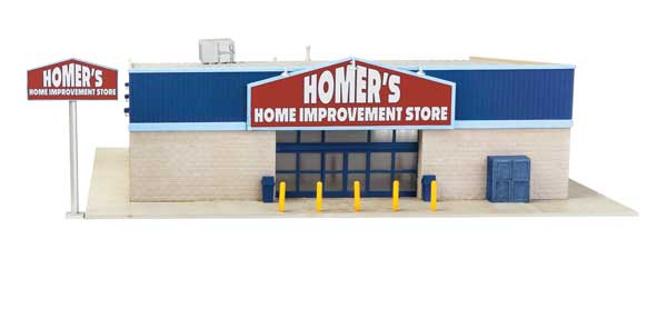 Walthers Cornerstone Walthers Cornerstone Hardware and Lumber Store (HO Scale) Part# 933-4119