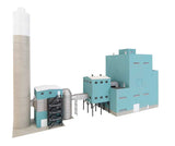 Walthers Cornerstone Walthers Cornerstone - Lakefront Energy Power Plant with Dust Collector (HO Scale) Part# 933-4172