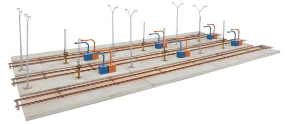 Walthers Cornerstone Walthers Cornerstone Modern Diesel Service Fueling Facility (HO Scale) Part# 933-4161