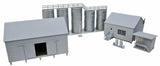 Walthers Cornerstone Walthers Cornerstone Trackside Oil Dealer with Storage Tanks (HO Scale) Part# 933-4059