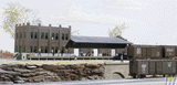 Walthers Cornerstone Walthers Cornerstone Water Street Freight Terminal (N Scale)  Part# 933-3201