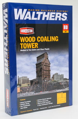 Walthers Cornerstone Walthers Cornerstone Wood Coaling Tower (HO Scale) Cornerstone Part# 933-2922