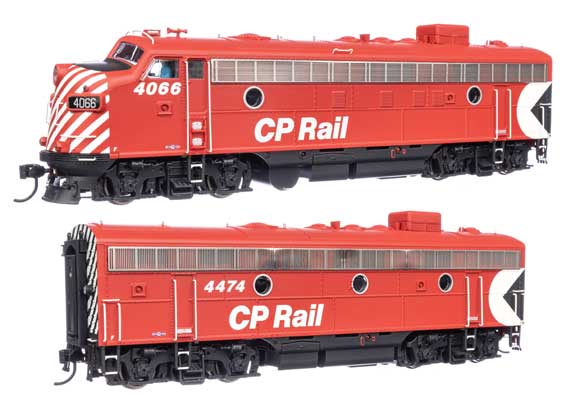 Walthers Proto Walthers Proto 920-42550 EMD FP7 & F7B CP Canadian Pacific #4066 & 4474 (red, white w/Multi-mark) DCC & Sound HO Scale