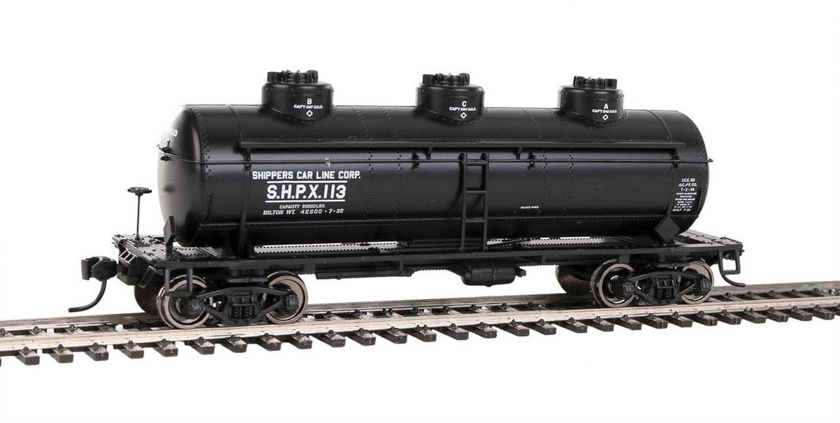 Walthers Walthers 1139 3 Dome Tank Car SHPX #113 HO Scale 910-1139