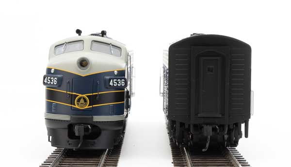 Walthers Walthers 19965 EMD F7 A/B - B&O - Baltimore & Ohio #4536, #5496 (blue, gray, black, dulux) - DCC & Sound HO Scale