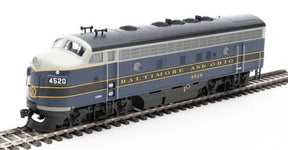 Walthers Walthers 19966 EMD F7 A - B&O - Baltimore & Ohio #4520 (blue, gray, black, dulux) - DCC & Sound HO Scale