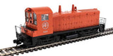 Walthers Walthers 20669 EMD SW7 DT&I - Detroit, Toledo & Ironton #922 (Phase II; orange, black) - DCC & Sound HO Scale