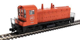 Walthers Walthers 20669 EMD SW7 DT&I - Detroit, Toledo & Ironton #922 (Phase II; orange, black) - DCC & Sound HO Scale
