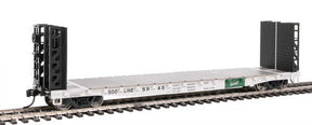 Walthers Walthers 5915 53' GSC Bulkhead Flatcar SOO - Soo Line #5945 (white, black, green) HO Scale 910-5915