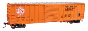 Walthers Walthers 910-1891 50' ACF Exterior Post Boxcar New Orleans Public Belt Railroad #4092 (orange, black, red, white) HO Scale