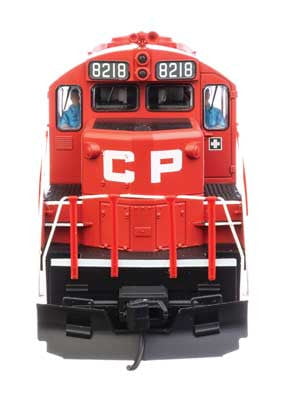 Walthers Walthers 910-20435 EMD GP9 Phase II Canadian Pacific #8218 (red, white) DCC & Sound HO Scale