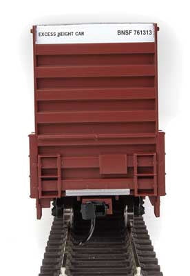 Walthers Walthers 910-2985 60' High Cube Plate F Boxcar BNSF #761313 HO Scale