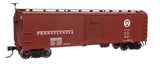 Walthers Walthers 910-40967 40' Early X29 Boxcar PRR Pennsylvania Railroad #566099 Circle Keystone (Tuscan, white) HO Scale