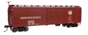 Walthers Walthers 910-40969 40' Early X29 Boxcar PRR Pennsylvania Railroad #570530 Circle Keystone (Tuscan, white) HO Scale