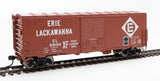 Walthers Walthers 910-45002 40' ACF Modernized Welded Boxcar EL - Erie Lackawanna #88189 HO Scale