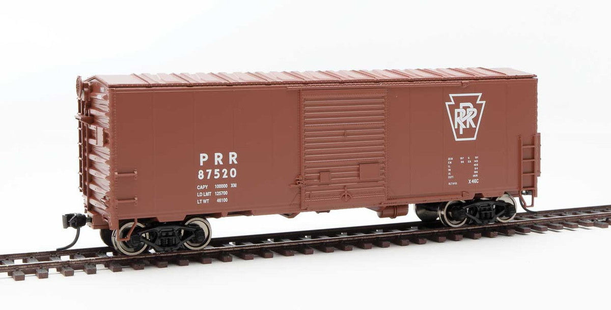 Walthers Walthers 910-45018 40' ACF Modernized Welded Boxcar PRR - Pennsylvania Railroad #87520 HO Scale