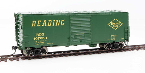 Walthers Walthers 910-45019 40' ACF Modernized Welded Boxcar RDG - Reading #107653 HO Scale