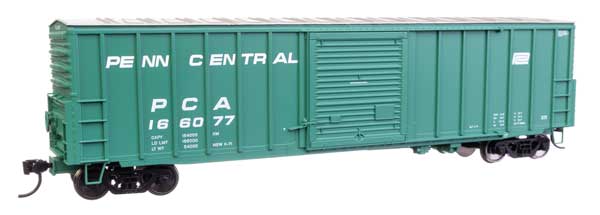 Walthers Walthers 910-46016 50' ACF EP Boxcar PCA Penn Central #166077 HO Scale