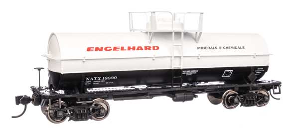 Walthers Walthers 910-48411 36' 10,000-Gallon Insulated Tank Car Engelhard Minerals & Chemicals NATX #19639 HO Scale