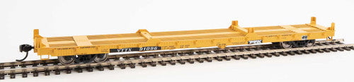 Walthers Walthers 910-5379 60' Pullman-Standard Flatcar TTX VTTX #91096 (20' and 40' container loading) HO Scale