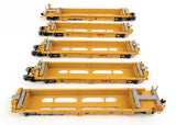 Walthers Walthers 910-55673 Thrall 5 Unit Rebuilt 40' Well Car TTX DTTX #748247 - large red TTX logo HO Scale