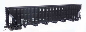 Walthers Walthers 910-56328 7000CF Wood Chip Hopper SOU Southern #133539 (black) HO Scale
