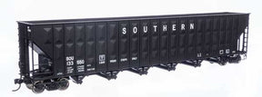 Walthers Walthers 910-56329 7000CF Wood Chip Hopper SOU Southern #133550 (black) HO Scale
