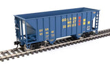 Walthers Walthers 910-56604 34' 100-Ton 2-Bay Hopper - Golden West Service GVSR #629566 HO Scale