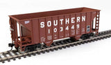 Walthers Walthers 910-56622 34' 100-Ton 2-Bay Hopper - Southern Railway SOU #103449 (brown) HO Scale