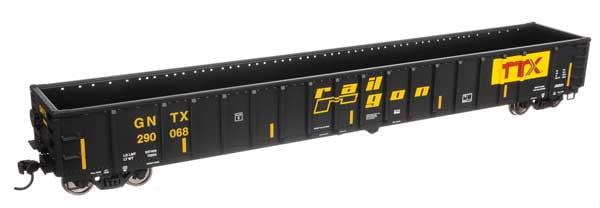 Walthers Walthers 910-6449 68' Railgon Gondola Railgon GNTX TTX #290068 HO Scale