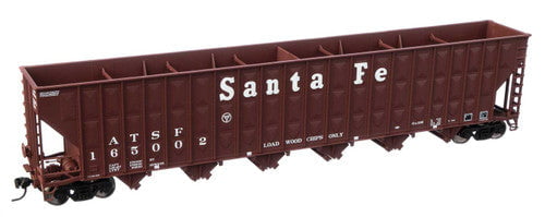 Walthers Walthers 910-6752 73'3" Wood Chip Hopper ATSF Atchison, Topeka & Santa Fe #165020 HO Scale
