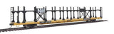 Walthers Walthers 910-8015 89' Flatcar w/Bi-Level Open Auto Rack N&W - Norfolk & Western Rack, Trailer Train Flatcar TTBX #963768 HO Scale