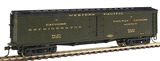 Walthers Walthers 932-5484 50' GACX Wood Express Reefer w/GSC Trucks - Western Pacific #258 HO Scale