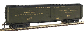 Walthers Walthers 932-5484 50' GACX Wood Express Reefer w/GSC Trucks - Western Pacific #258 HO Scale