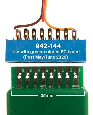 Walthers Walthers 942-144 Edge Connector for Tortoise(TM) Switch Machine w/Green PC Board pkg(2) - Walthers Layout Control System