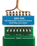 Walthers Walthers 942-144 Edge Connector for Tortoise(TM) Switch Machine w/Green PC Board pkg(2) - Walthers Layout Control System